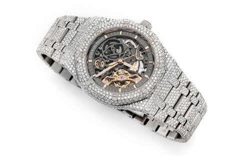 audemars piguet iced out skeleton|ap skeleton retail price.